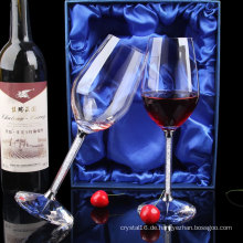 Qualitäts-kundengebundenes Förderungs-Geschenk-Diamant-Kristallrotes Weinglas